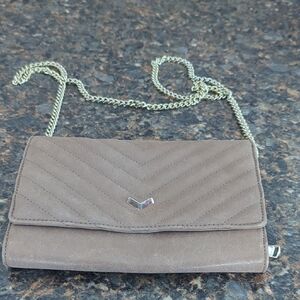 Botkier Brown Chevron Crossbody Bag